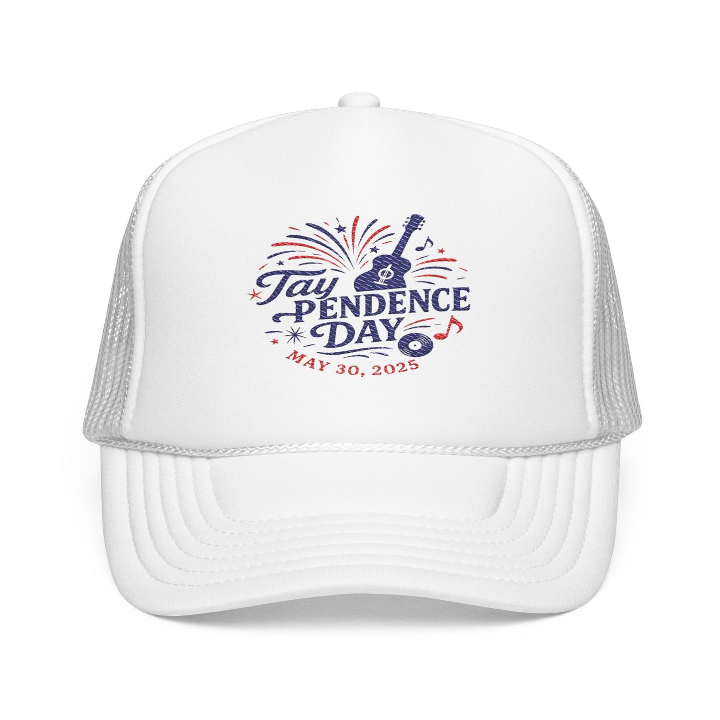 Taypendence Day Celebration Foam Trucker Hat for Swiftie Gift, Swiftie Independence Day