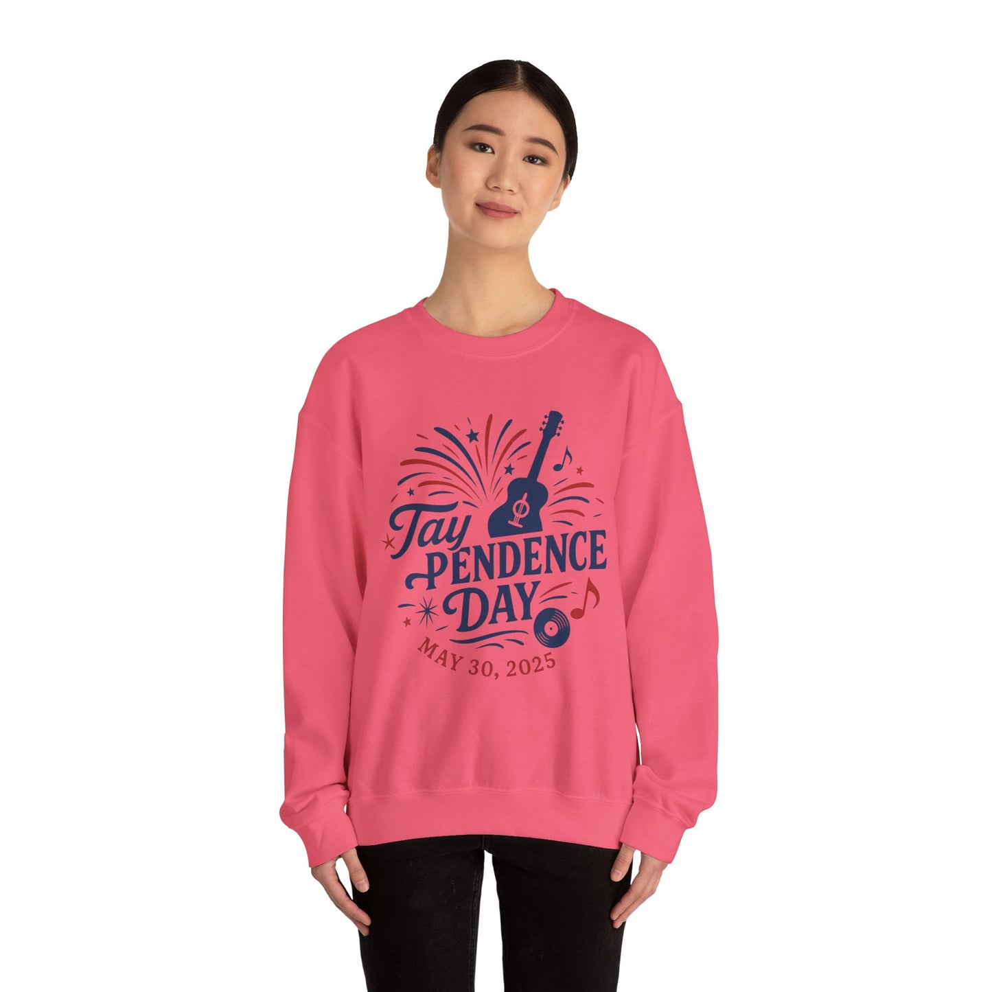 Taypendence Day Celebration Sweatshirt, Unisex Crewneck, Vintage Style, Swiftie Gift, Swiftie Independence Day