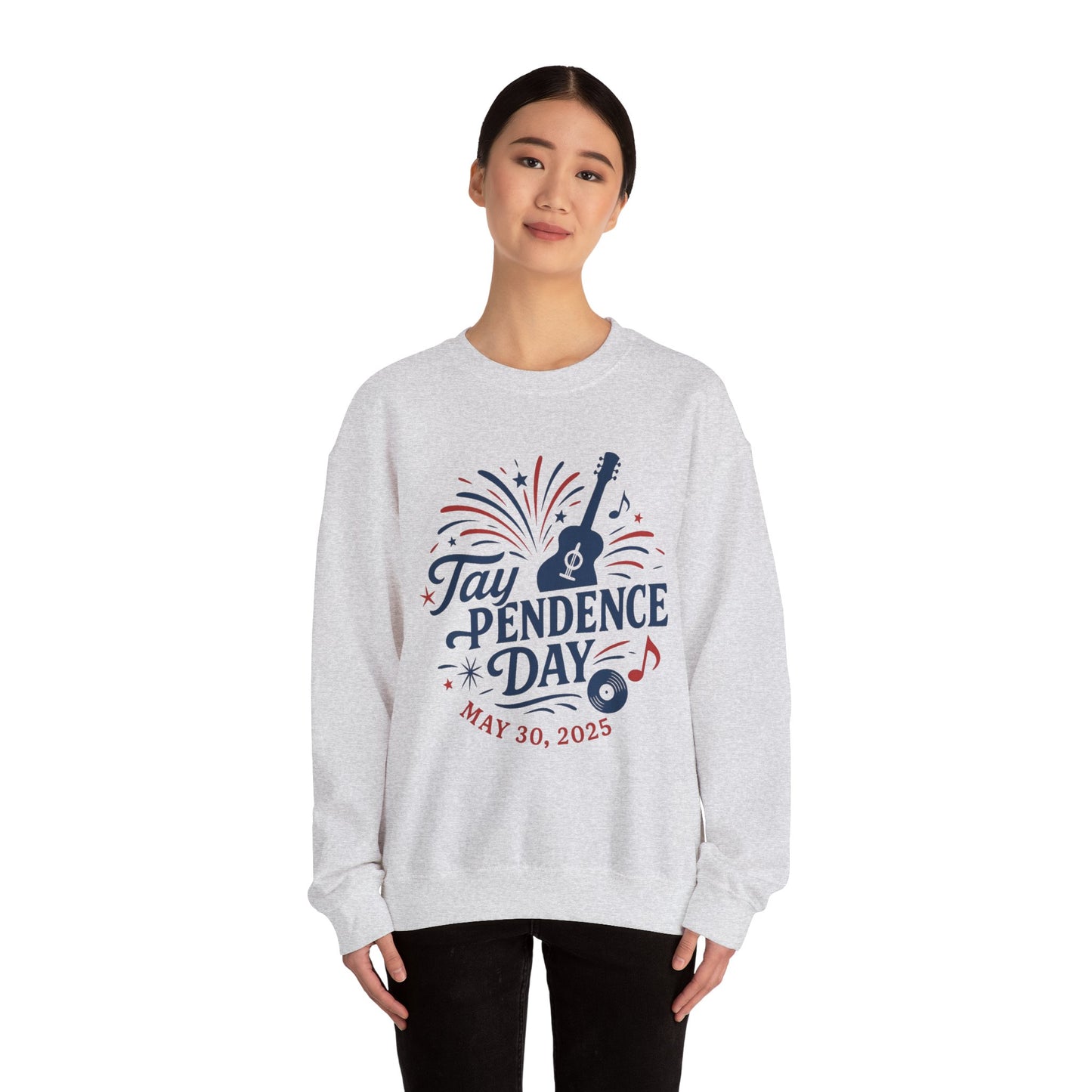 Taypendence Day Celebration Sweatshirt, Unisex Crewneck, Vintage Style, Swiftie Gift, Swiftie Independence Day