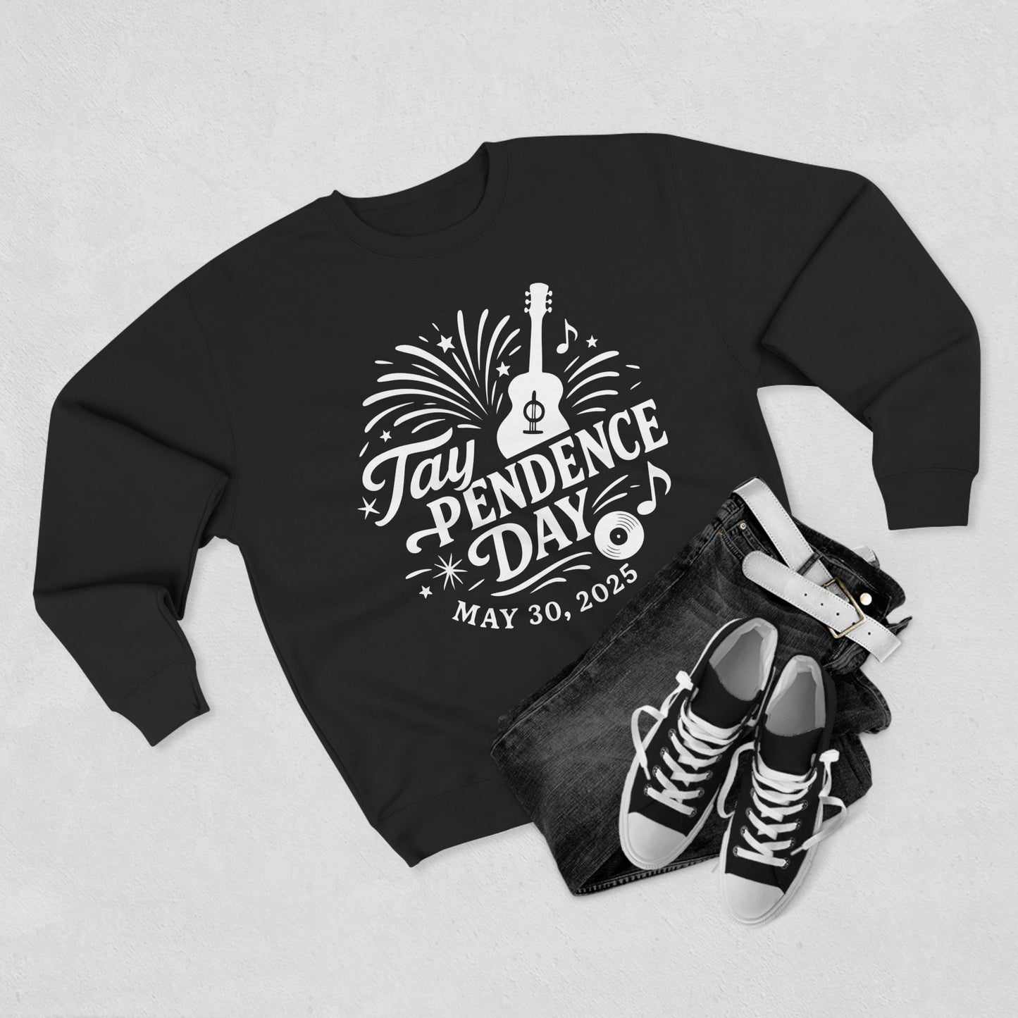Taypendence Day Celebration Unisex Crewneck Sweatshirt for for Swiftie Gift, Swiftie Independence Day