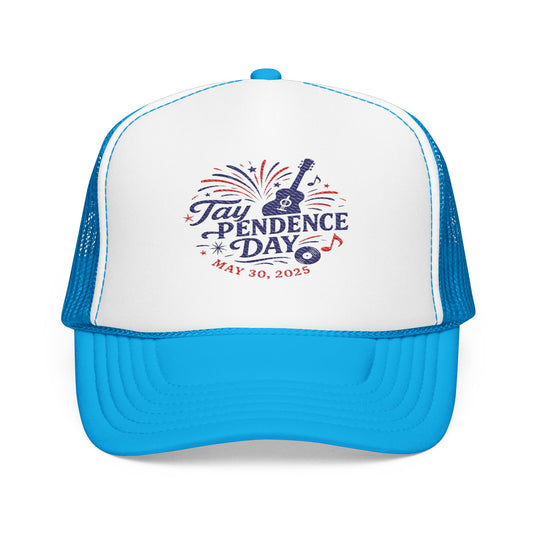 Taypendence Day Celebration Foam Trucker Hat for Swiftie Gift, Swiftie Independence Day