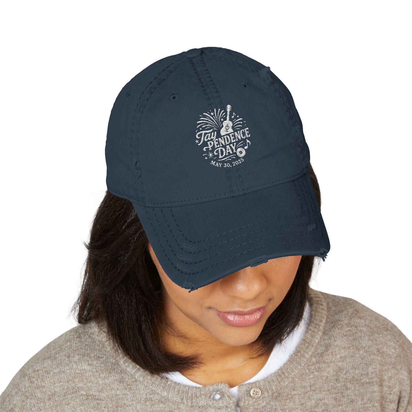 Taypendence Day Celebration Distressed Dad Hat - for Swiftie Gift, Swiftie Independence Day