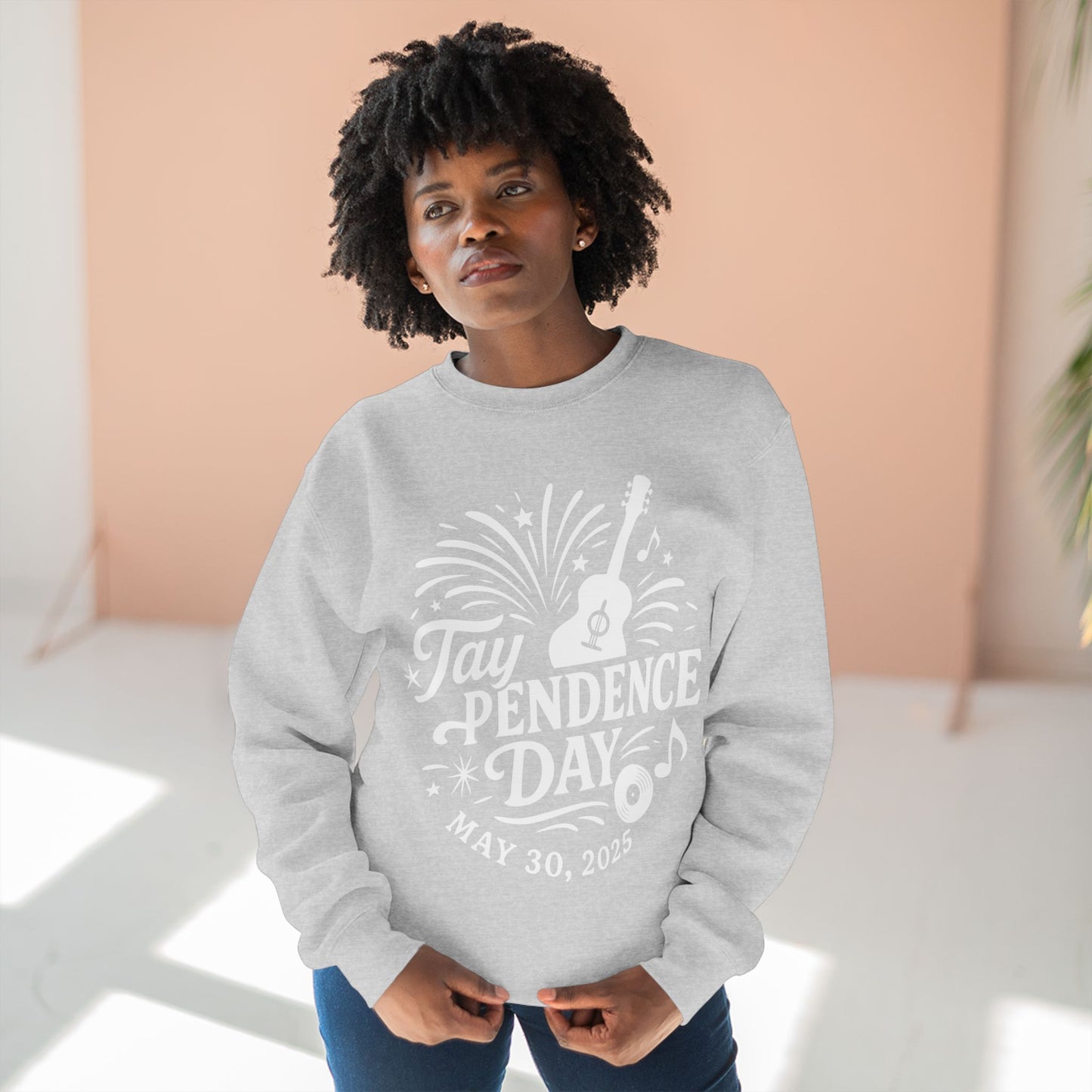 Taypendence Day Celebration Unisex Crewneck Sweatshirt for for Swiftie Gift, Swiftie Independence Day