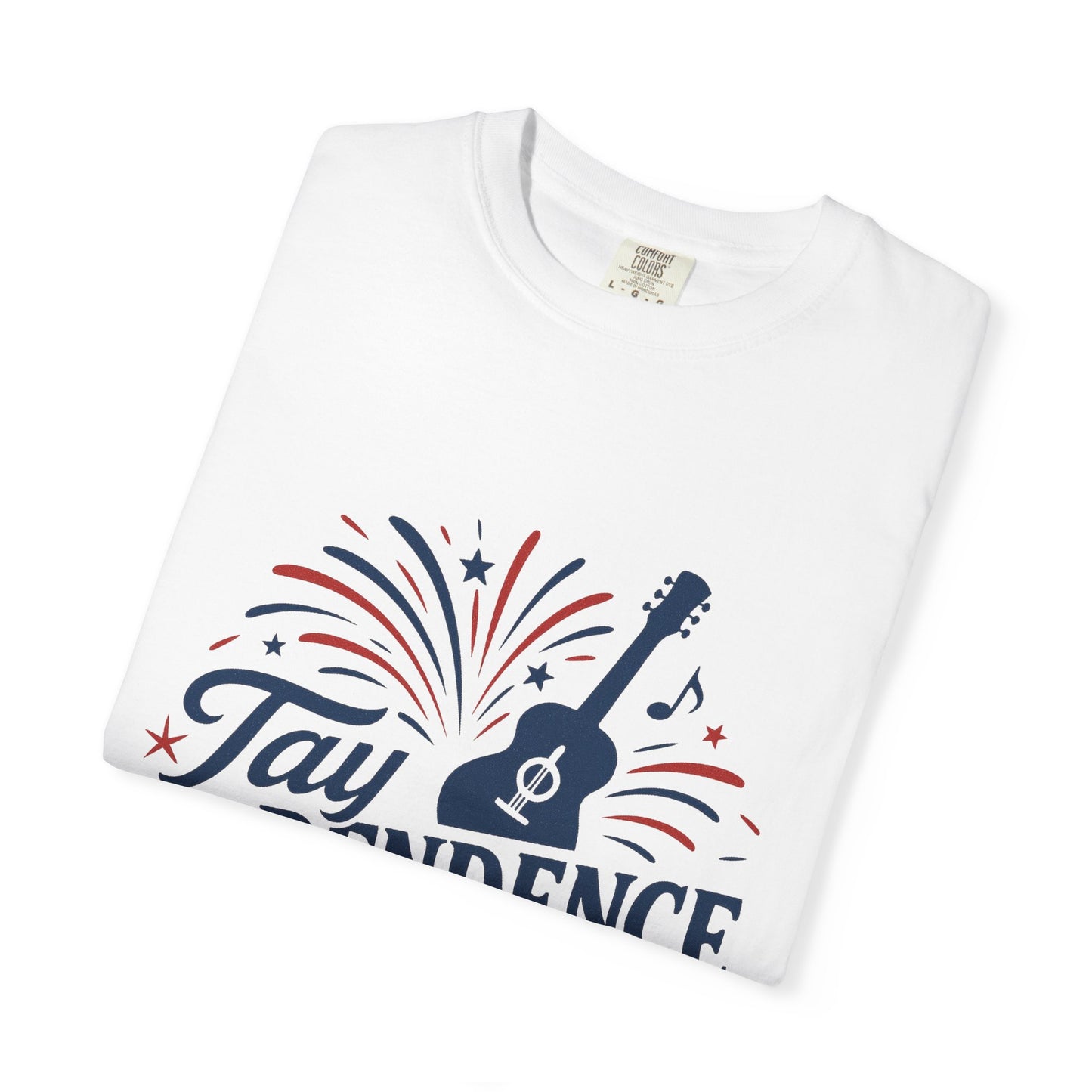 Taypendence Day Celebration T-shirt, Unisex Garment-Dyed Tee, Swiftie Gift, Swiftie Independence Day