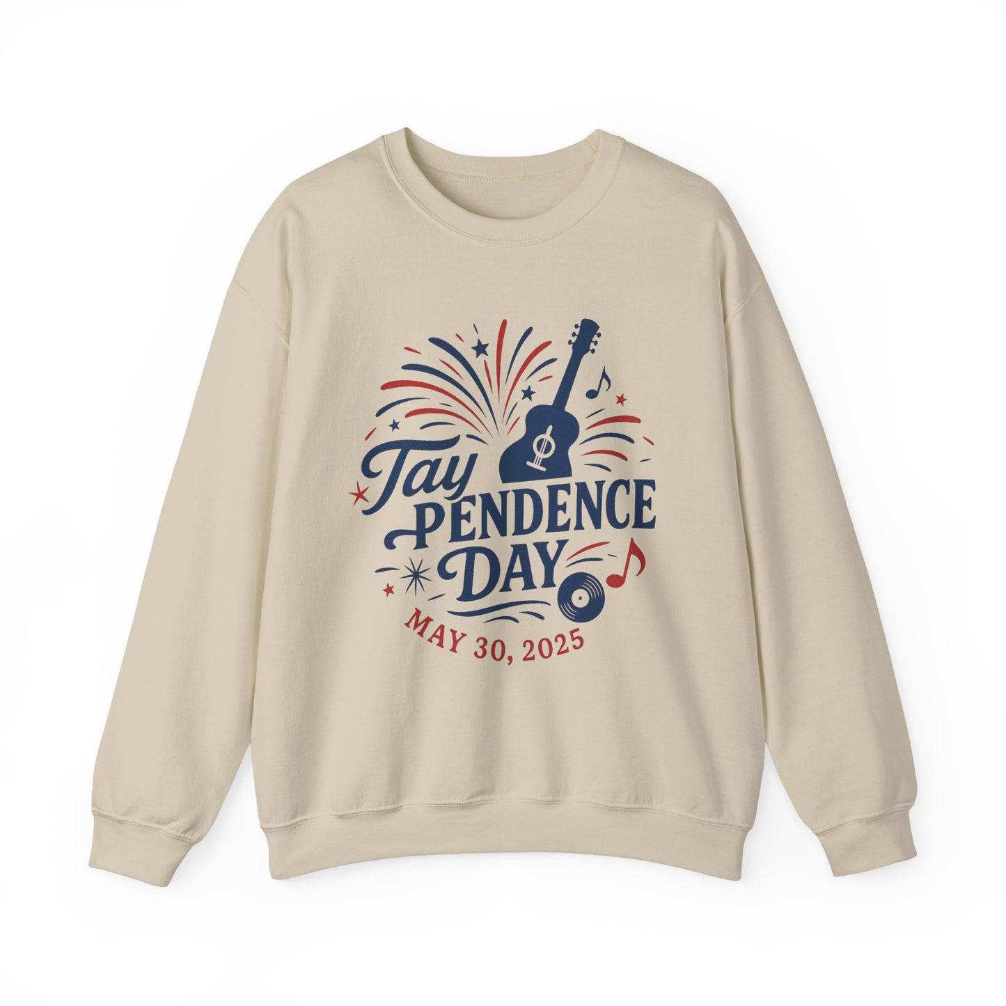 Taypendence Day Celebration Sweatshirt, Unisex Crewneck, Vintage Style, Swiftie Gift, Swiftie Independence Day