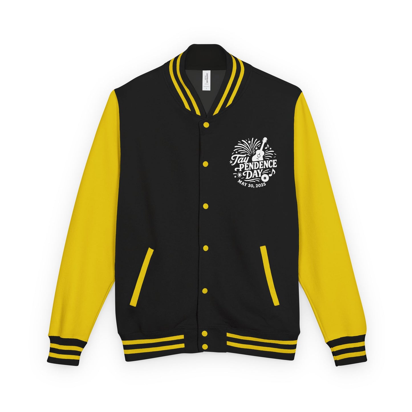 Taypendence Day Celebration Retro Unisex Letterman Jacket, Casual College Style, Perfect for Swiftie Gift, Swiftie Independence Day