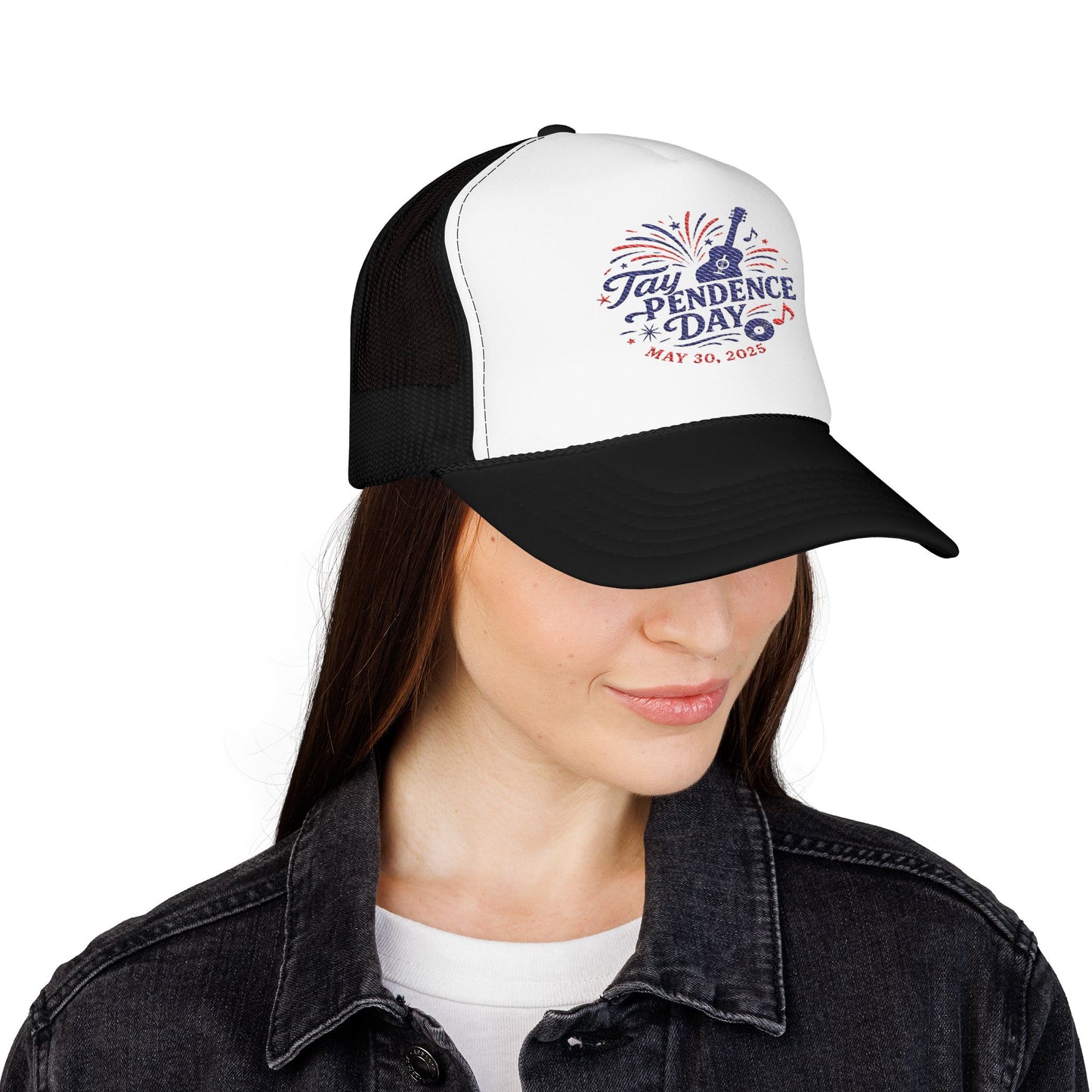 Taypendence Day Celebration Foam Trucker Hat for Swiftie Gift, Swiftie Independence Day