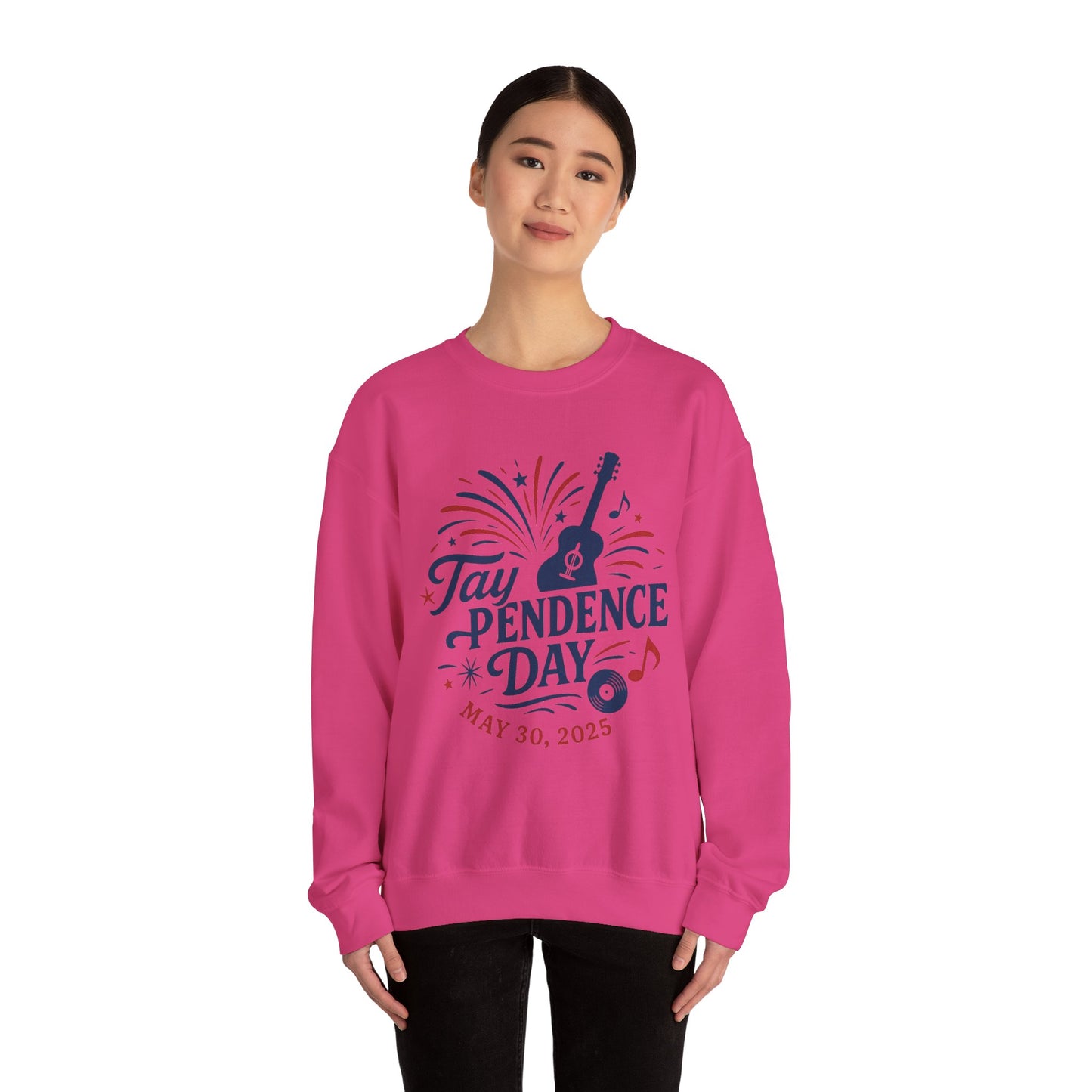 Taypendence Day Celebration Sweatshirt, Unisex Crewneck, Vintage Style, Swiftie Gift, Swiftie Independence Day