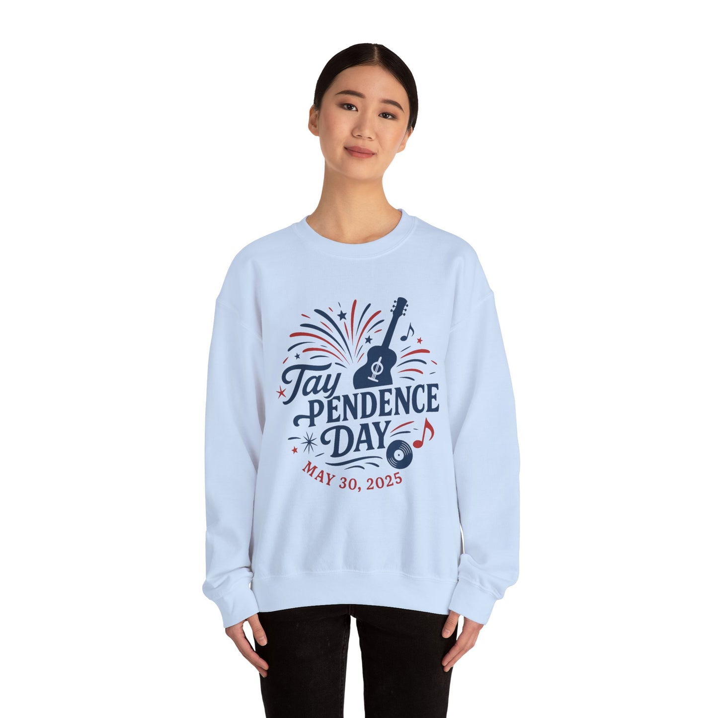 Taypendence Day Celebration Sweatshirt, Unisex Crewneck, Vintage Style, Swiftie Gift, Swiftie Independence Day