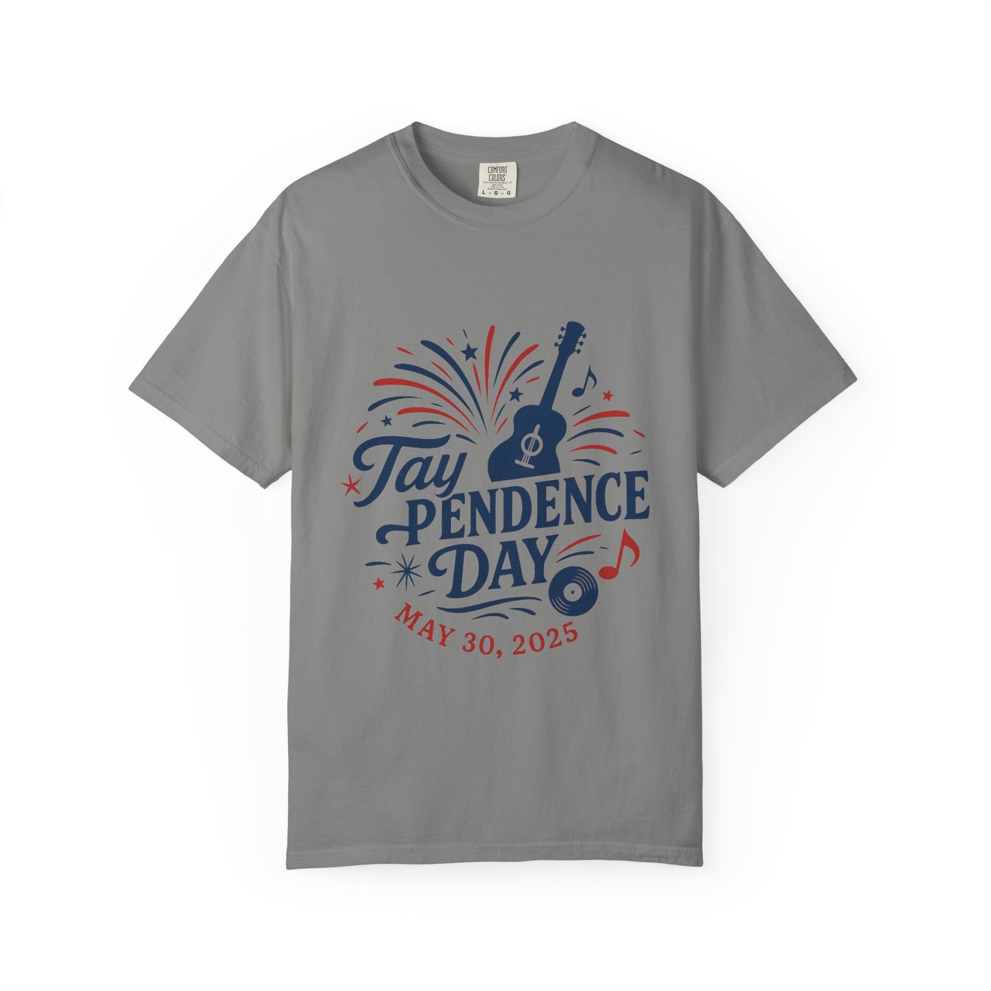 Taypendence Day Celebration T-shirt, Unisex Garment-Dyed Tee, Swiftie Gift, Swiftie Independence Day