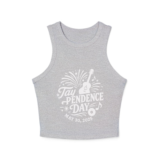 Taypendence Day Celebration Racer Tank Top for Swiftie Gift, Swiftie Independence Day
