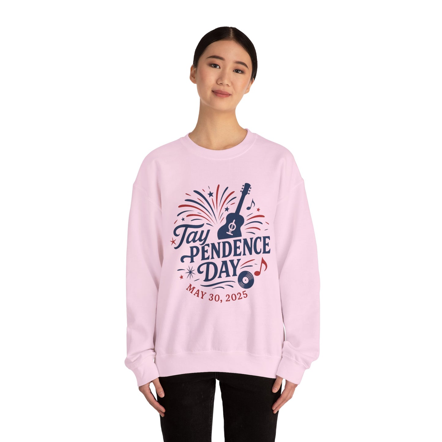 Taypendence Day Celebration Sweatshirt, Unisex Crewneck, Vintage Style, Swiftie Gift, Swiftie Independence Day