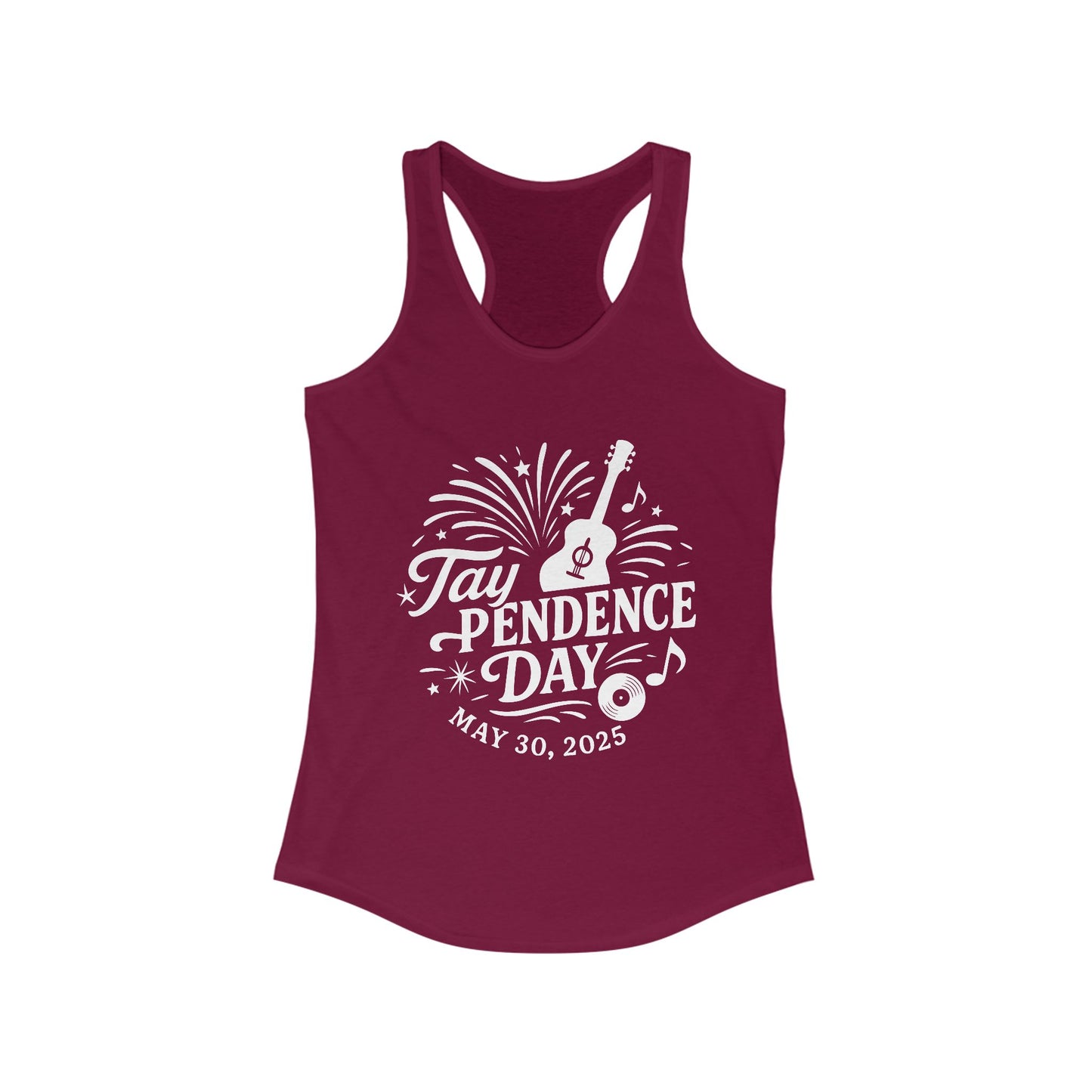 Taypendence Day Celebration Racerback Tank for Swiftie Gift, Swiftie Independence Day