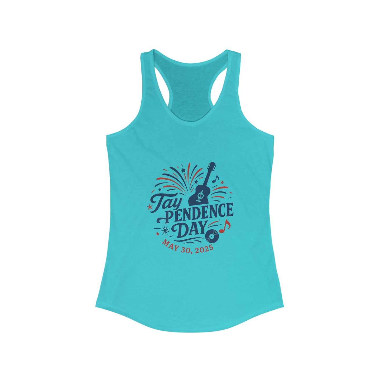 Taypendence Day Celebration Women's Racerback Tank - Swiftie Gift, Swiftie Independence Day