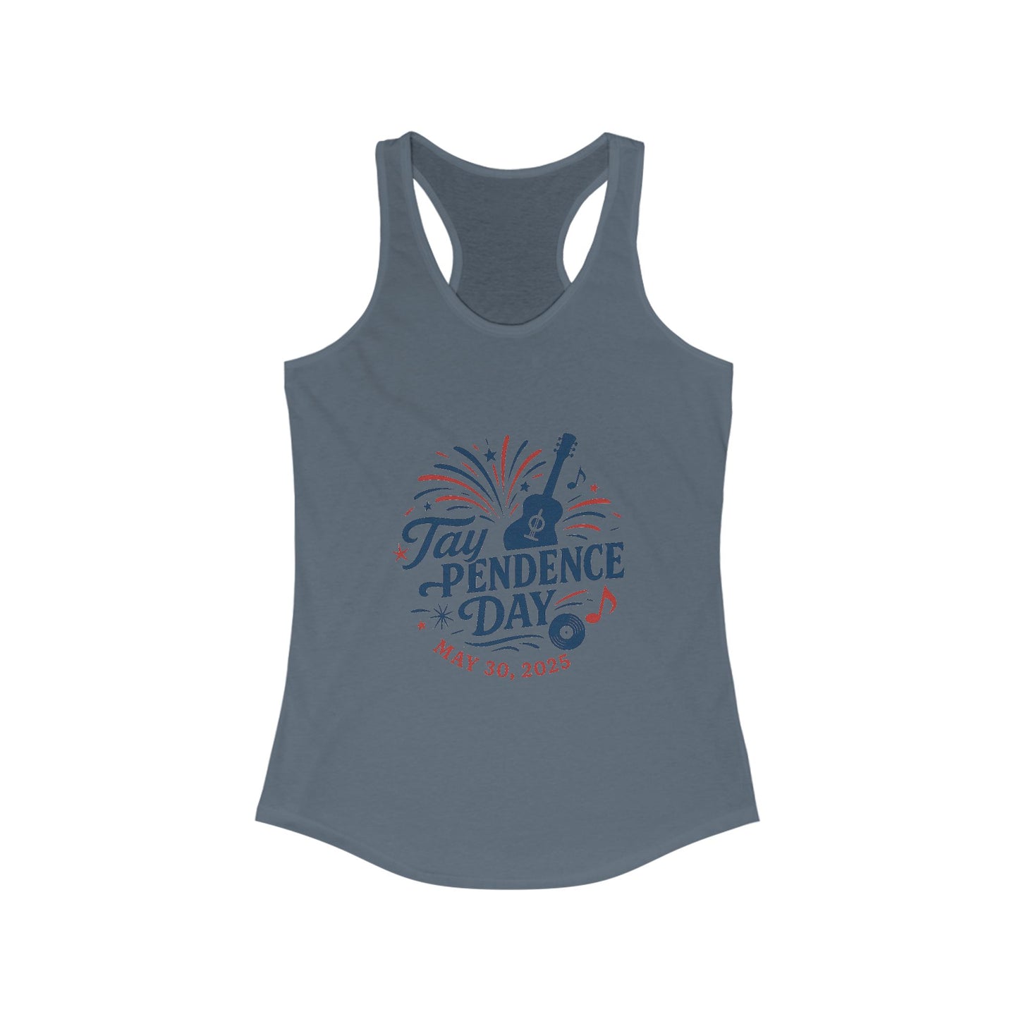 Taypendence Day Celebration Women's Racerback Tank - Swiftie Gift, Swiftie Independence Day