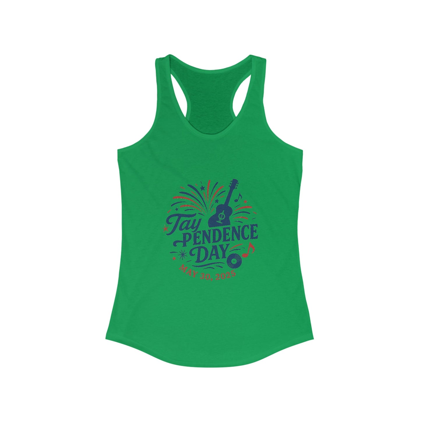 Taypendence Day Celebration Women's Racerback Tank - Swiftie Gift, Swiftie Independence Day