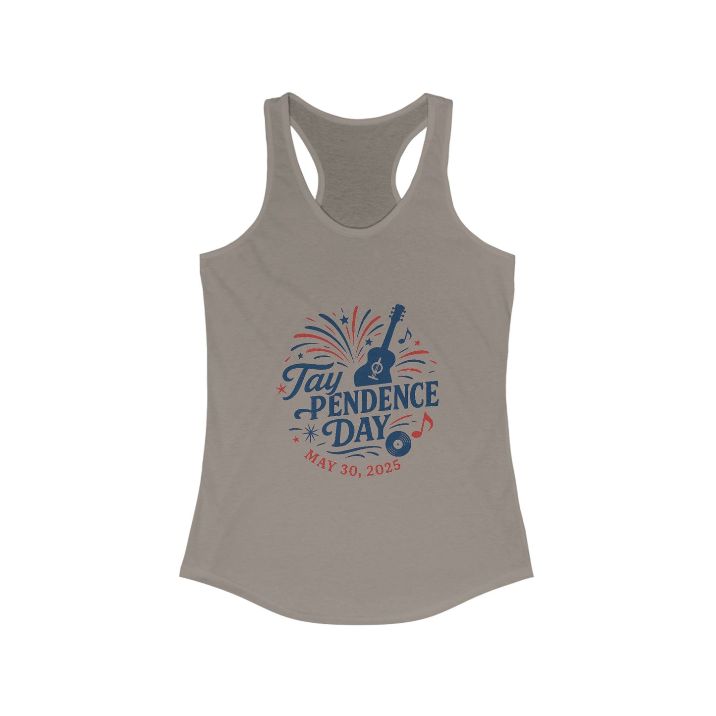 Taypendence Day Celebration Women's Racerback Tank - Swiftie Gift, Swiftie Independence Day