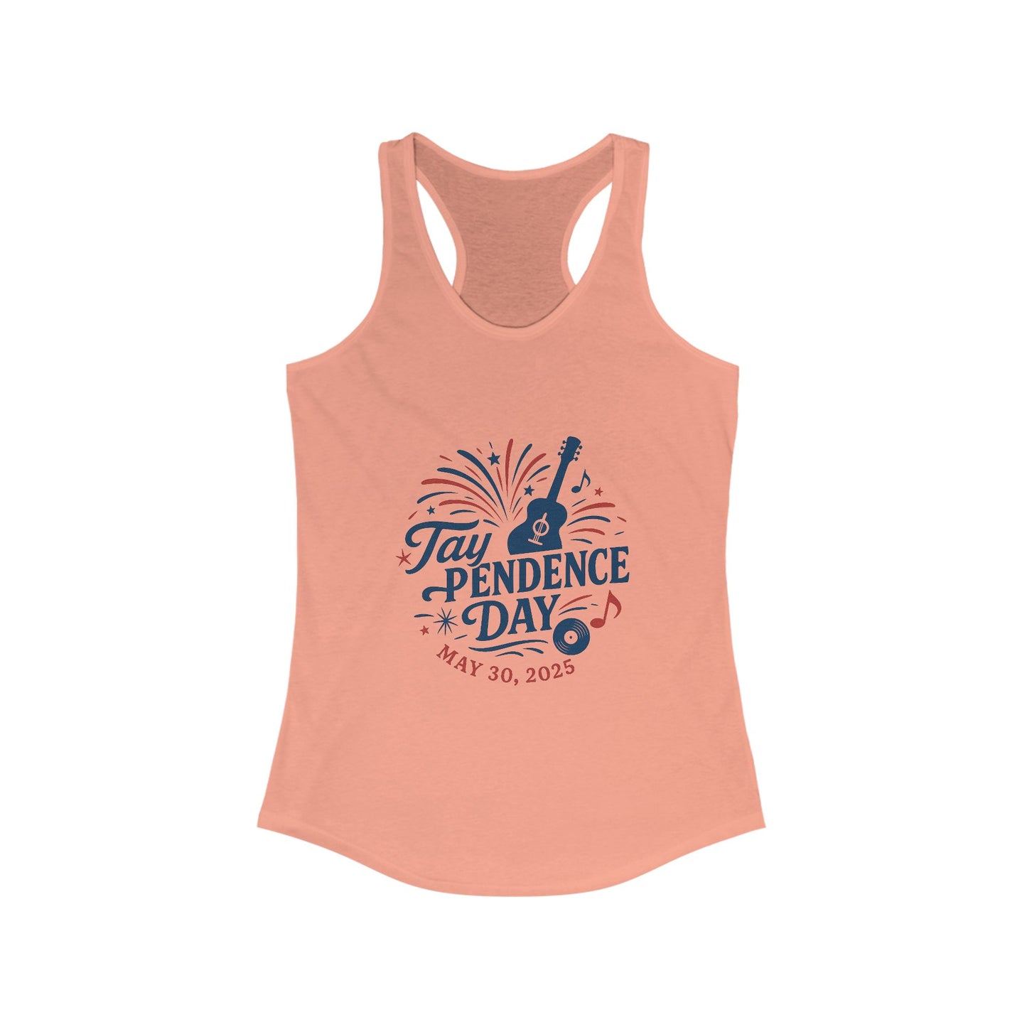 Taypendence Day Celebration Women's Racerback Tank - Swiftie Gift, Swiftie Independence Day