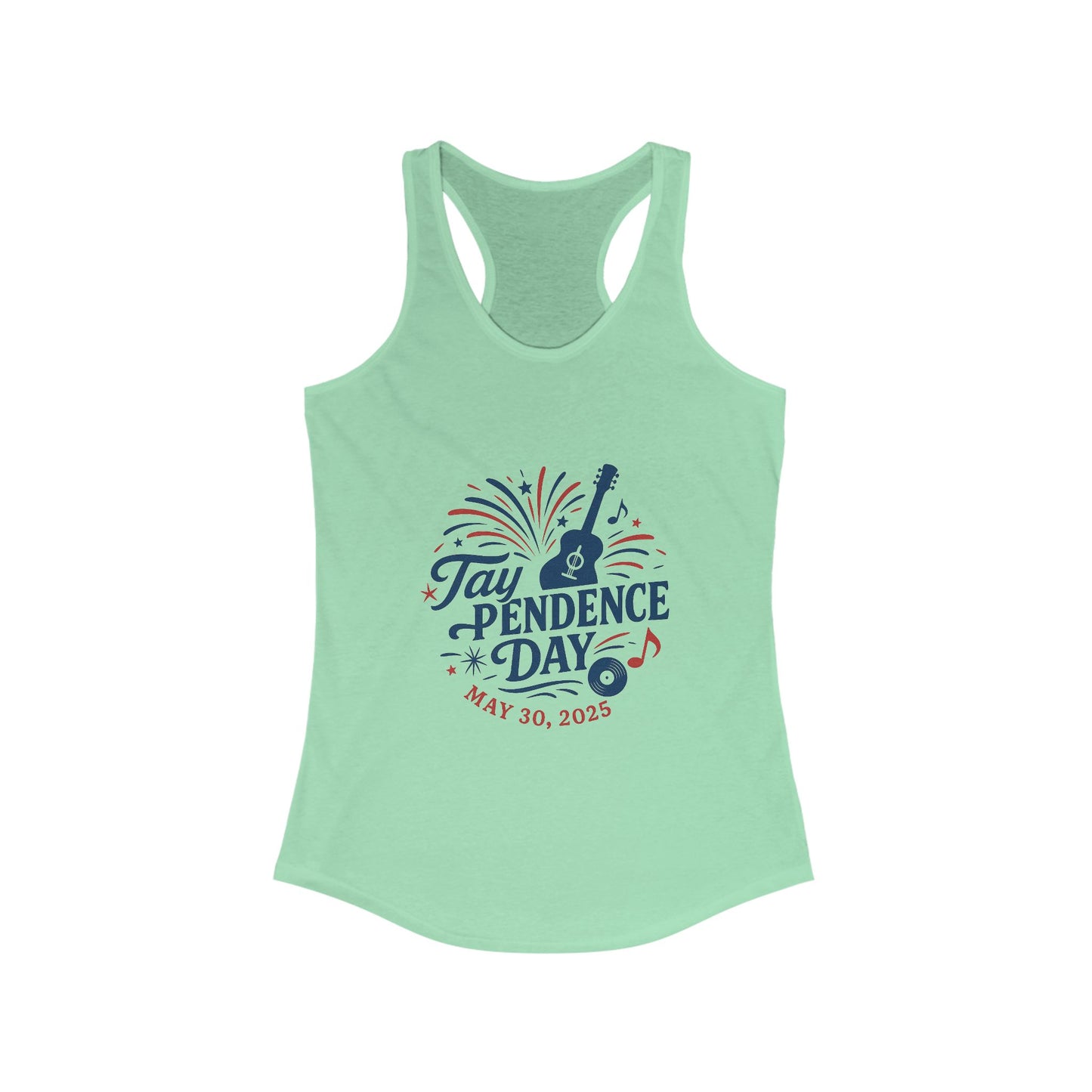 Taypendence Day Celebration Women's Racerback Tank - Swiftie Gift, Swiftie Independence Day