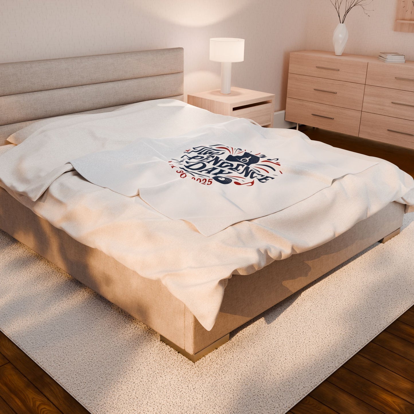 Taypendence Day Celebration Velveteen Plush Blanket for Swiftie Gift, Swiftie Independence Day