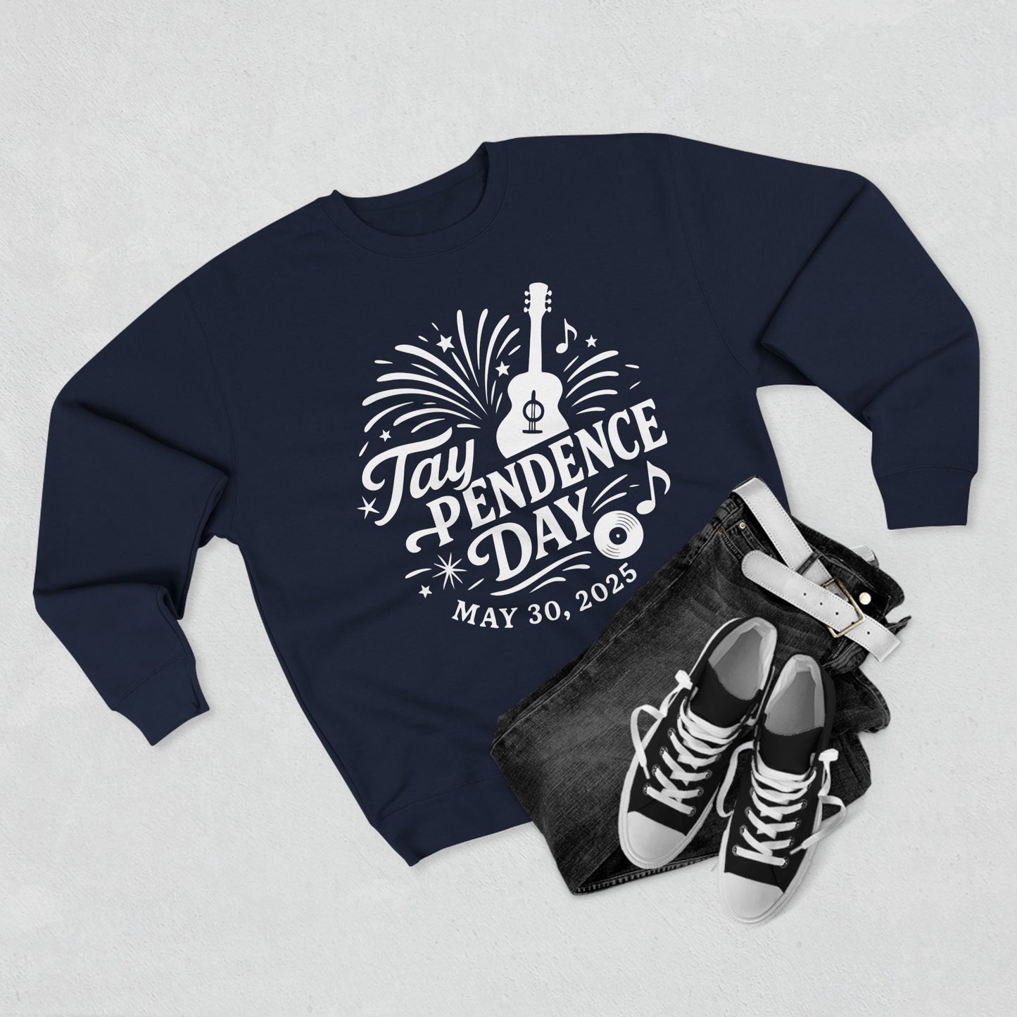 Taypendence Day Celebration Unisex Crewneck Sweatshirt for for Swiftie Gift, Swiftie Independence Day