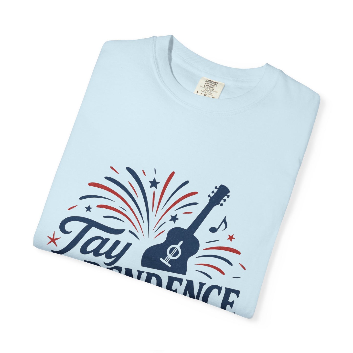 Taypendence Day Celebration T-shirt, Unisex Garment-Dyed Tee, Swiftie Gift, Swiftie Independence Day