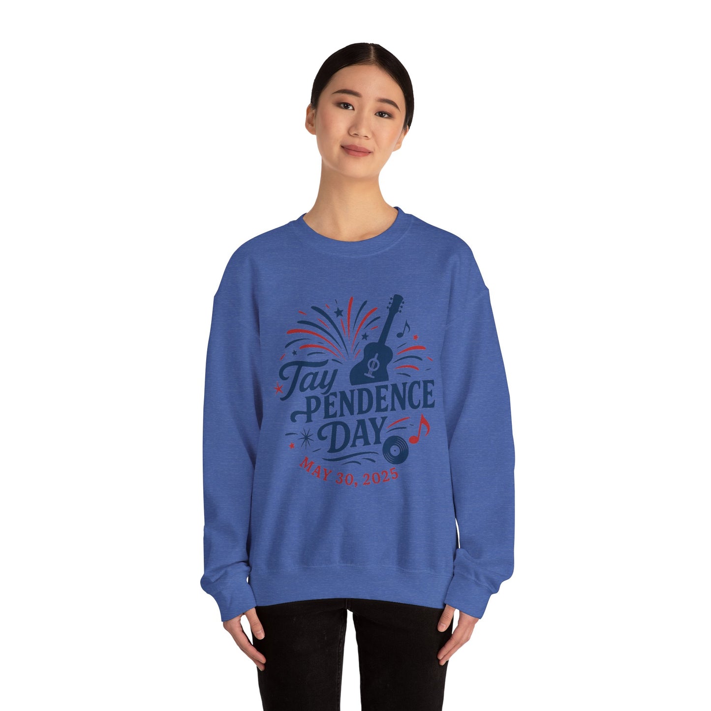 Taypendence Day Celebration Sweatshirt, Unisex Crewneck, Vintage Style, Swiftie Gift, Swiftie Independence Day