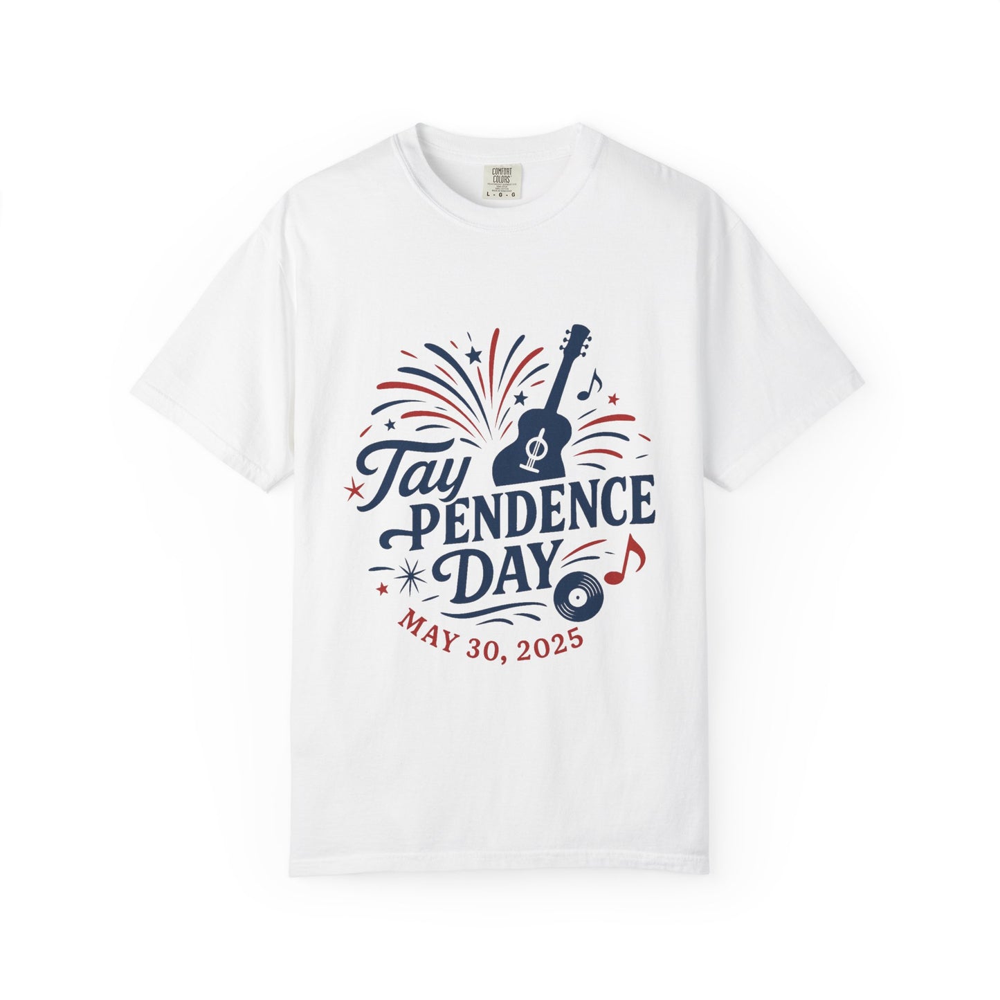 Taypendence Day Celebration T-shirt, Unisex Garment-Dyed Tee, Swiftie Gift, Swiftie Independence Day