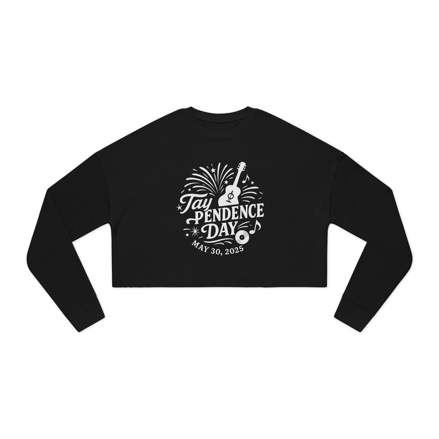 Taypendence Day Celebration Women's Cropped Sweatshirt, Casual Gift, for Swiftie Gift, Swiftie Independence Day