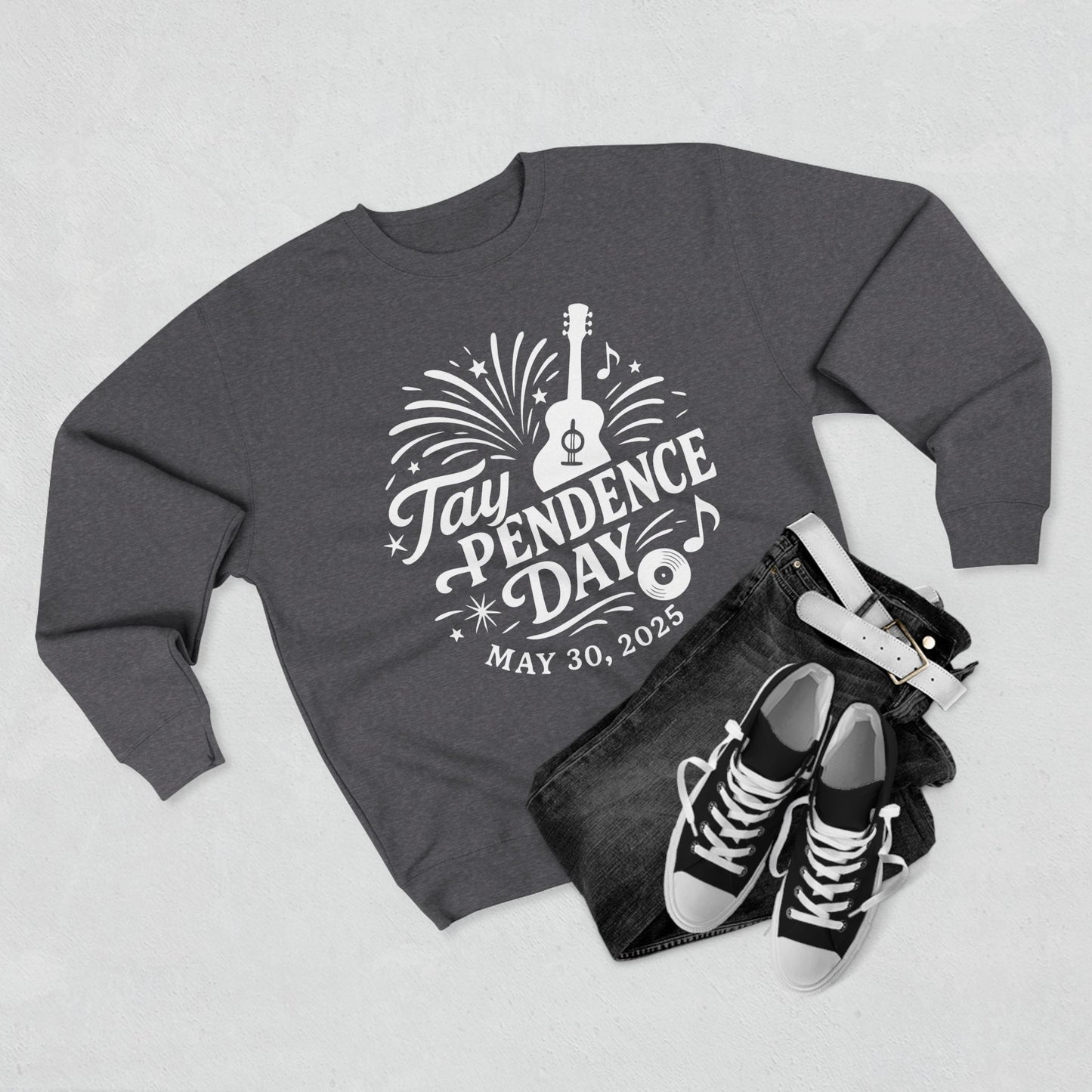 Taypendence Day Celebration Unisex Crewneck Sweatshirt for for Swiftie Gift, Swiftie Independence Day