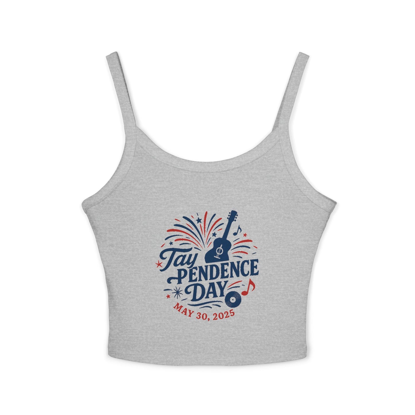 Taypendence Day Celebration Women's Spaghetti Strap Tank Top | Swiftie Gift, Swiftie Independence Day