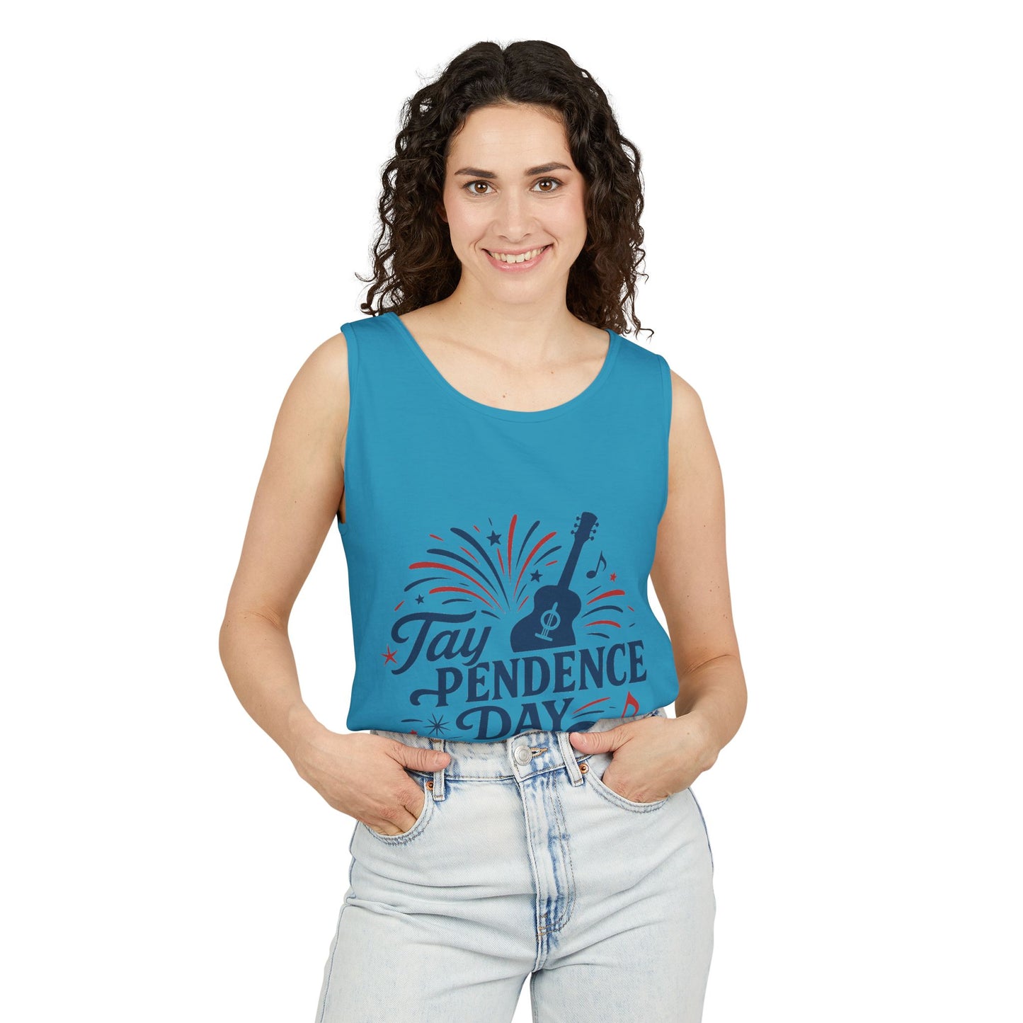 Taypendence Day Celebration Tank Top for Swiftie Gift, Swiftie Independence Day