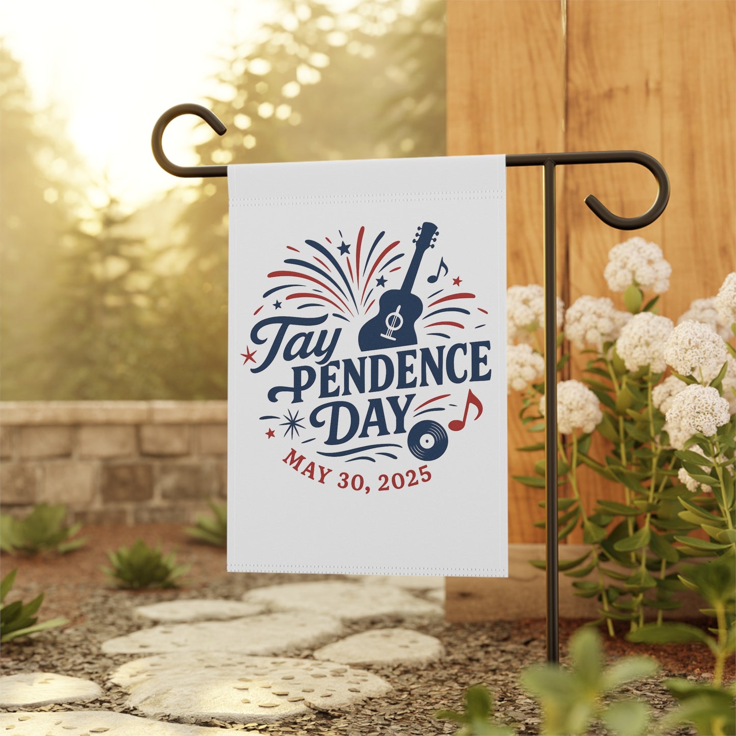 Taypendence Day Celebration Garden Banner, Home Decor for Swiftie Gift, Swiftie Independence Day