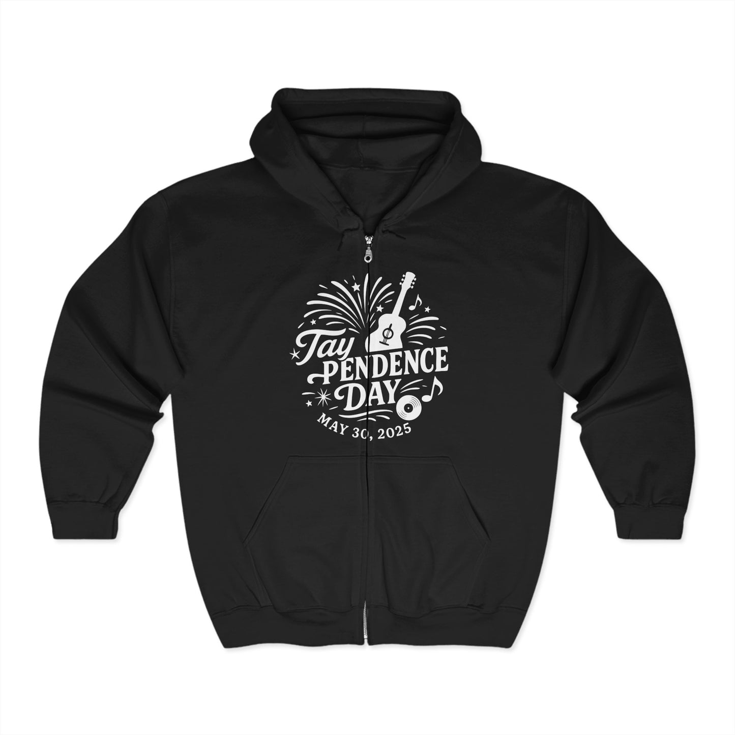 Taypendence Day Celebration Zip-Up Hoodie, for Swiftie Gift, Swiftie Independence Day