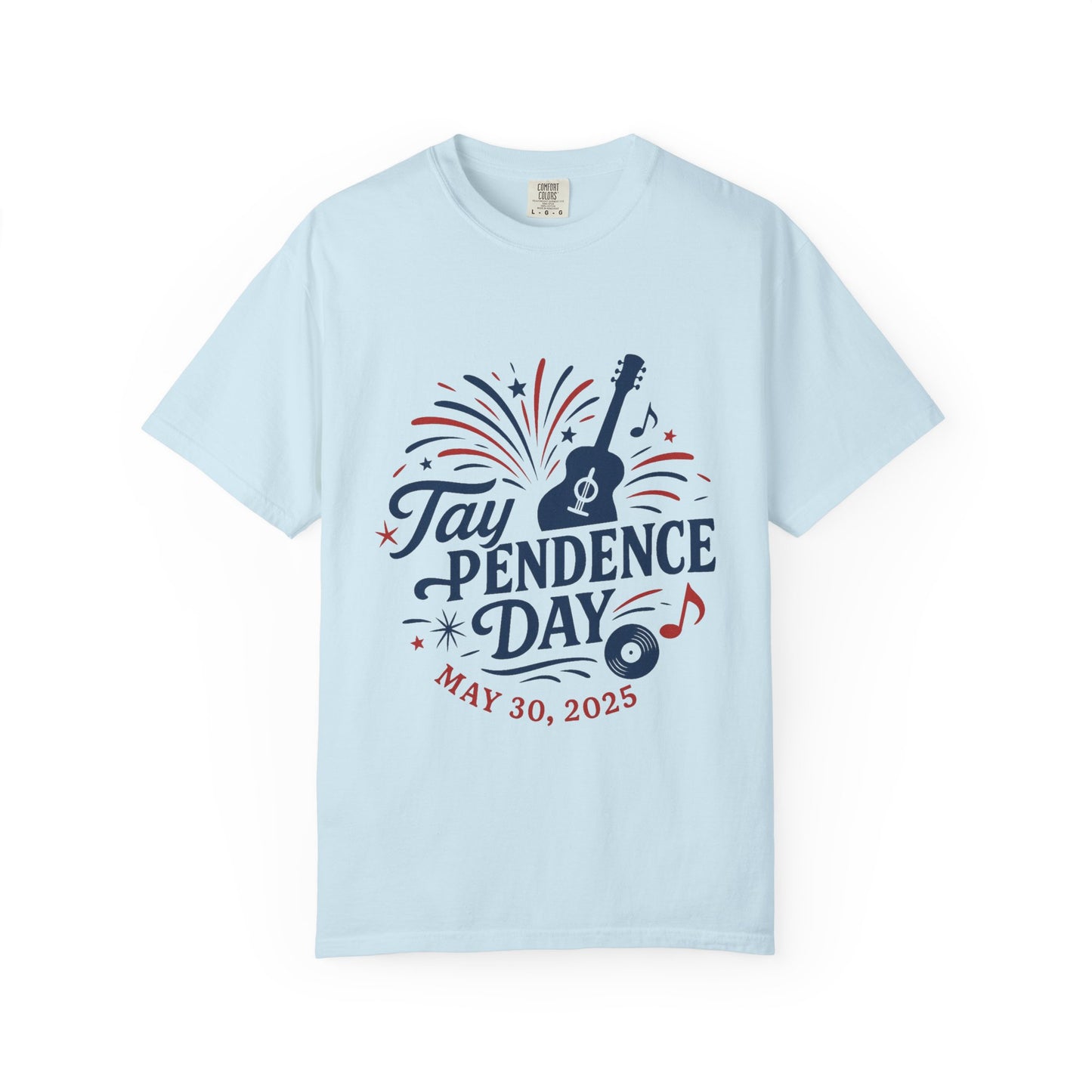 Taypendence Day Celebration T-shirt, Unisex Garment-Dyed Tee, Swiftie Gift, Swiftie Independence Day