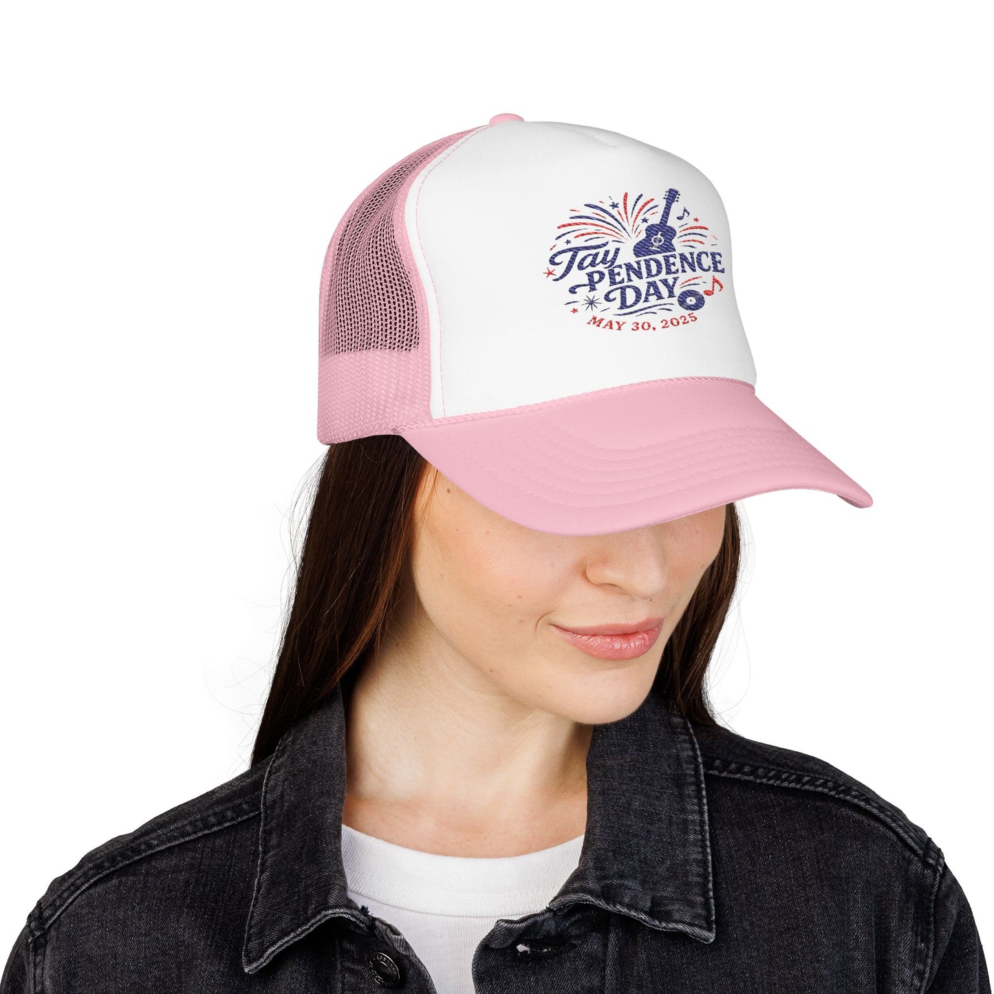 Taypendence Day Celebration Foam Trucker Hat for Swiftie Gift, Swiftie Independence Day