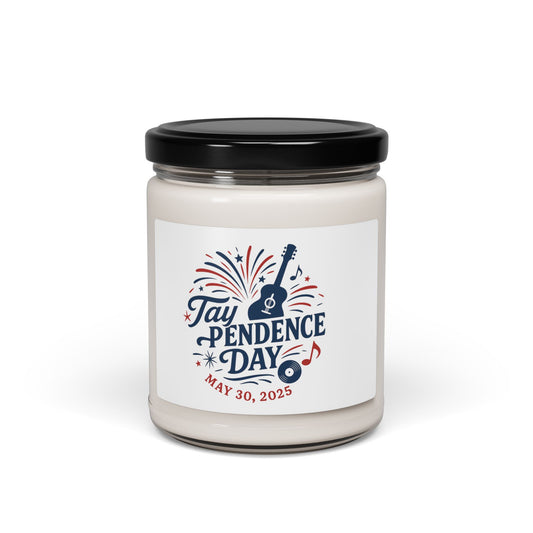 Taypendence Day Celebration Scented Soy Candle | for Swiftie Gift, Swiftie Independence Day