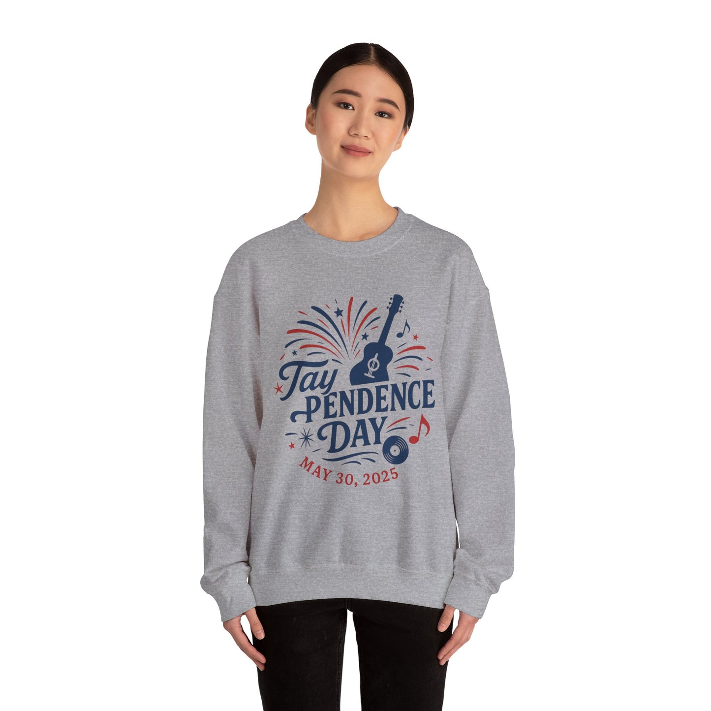 Taypendence Day Celebration Sweatshirt, Unisex Crewneck, Vintage Style, Swiftie Gift, Swiftie Independence Day