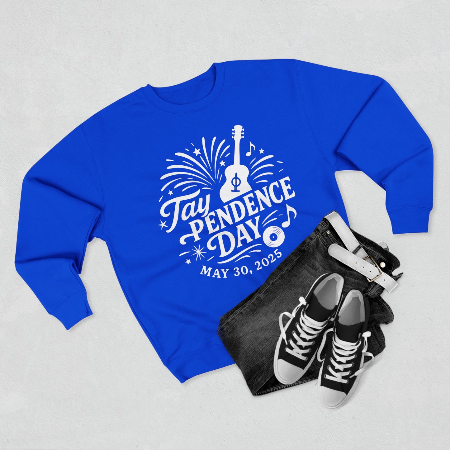 Taypendence Day Celebration Unisex Crewneck Sweatshirt for for Swiftie Gift, Swiftie Independence Day