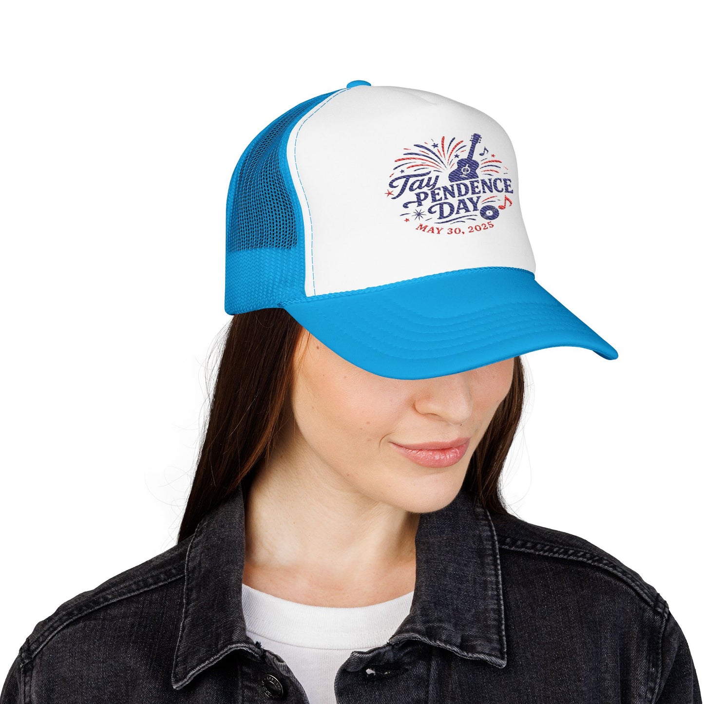 Taypendence Day Celebration Foam Trucker Hat for Swiftie Gift, Swiftie Independence Day