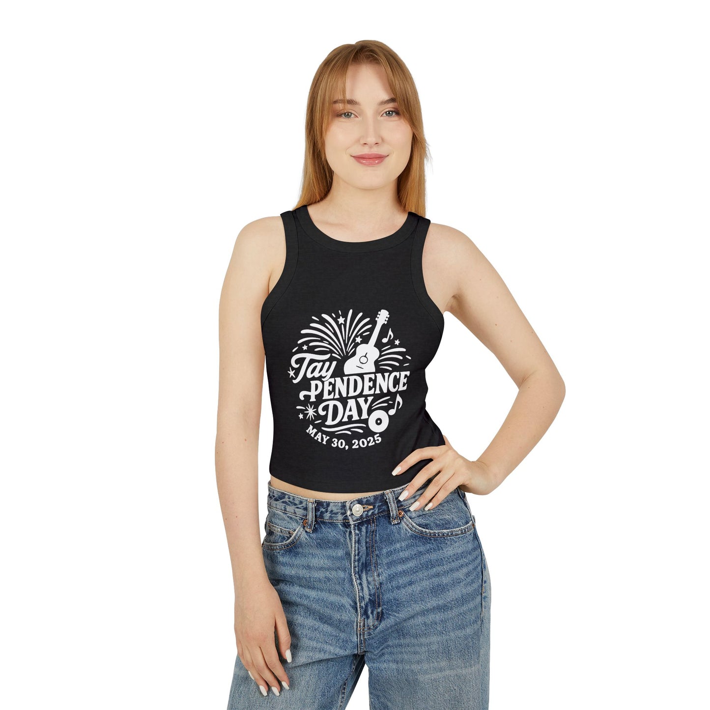 Taypendence Day Celebration Racer Tank Top for Swiftie Gift, Swiftie Independence Day