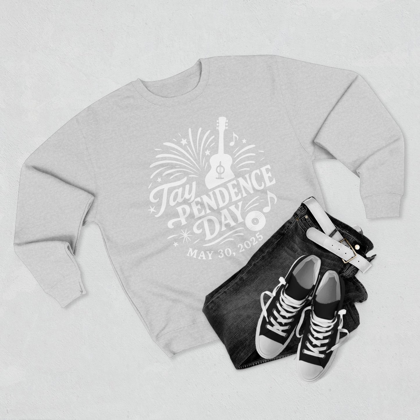 Taypendence Day Celebration Unisex Crewneck Sweatshirt for for Swiftie Gift, Swiftie Independence Day