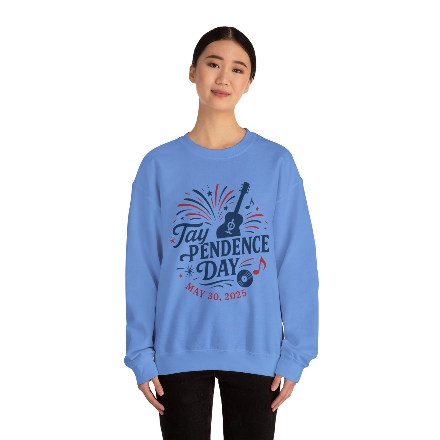 Taypendence Day Celebration Sweatshirt, Unisex Crewneck, Vintage Style, Swiftie Gift, Swiftie Independence Day