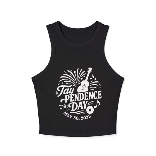 Taypendence Day Celebration Racer Tank Top for Swiftie Gift, Swiftie Independence Day