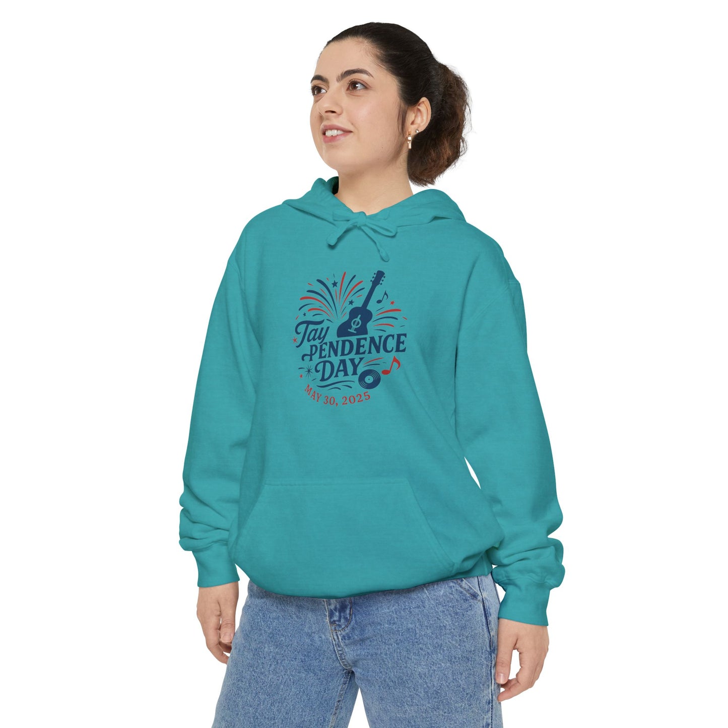 Taypendence Day Celebration Hoodie, Unisex Garment Hoodie for Swiftie Gift, Swiftie Independence Day