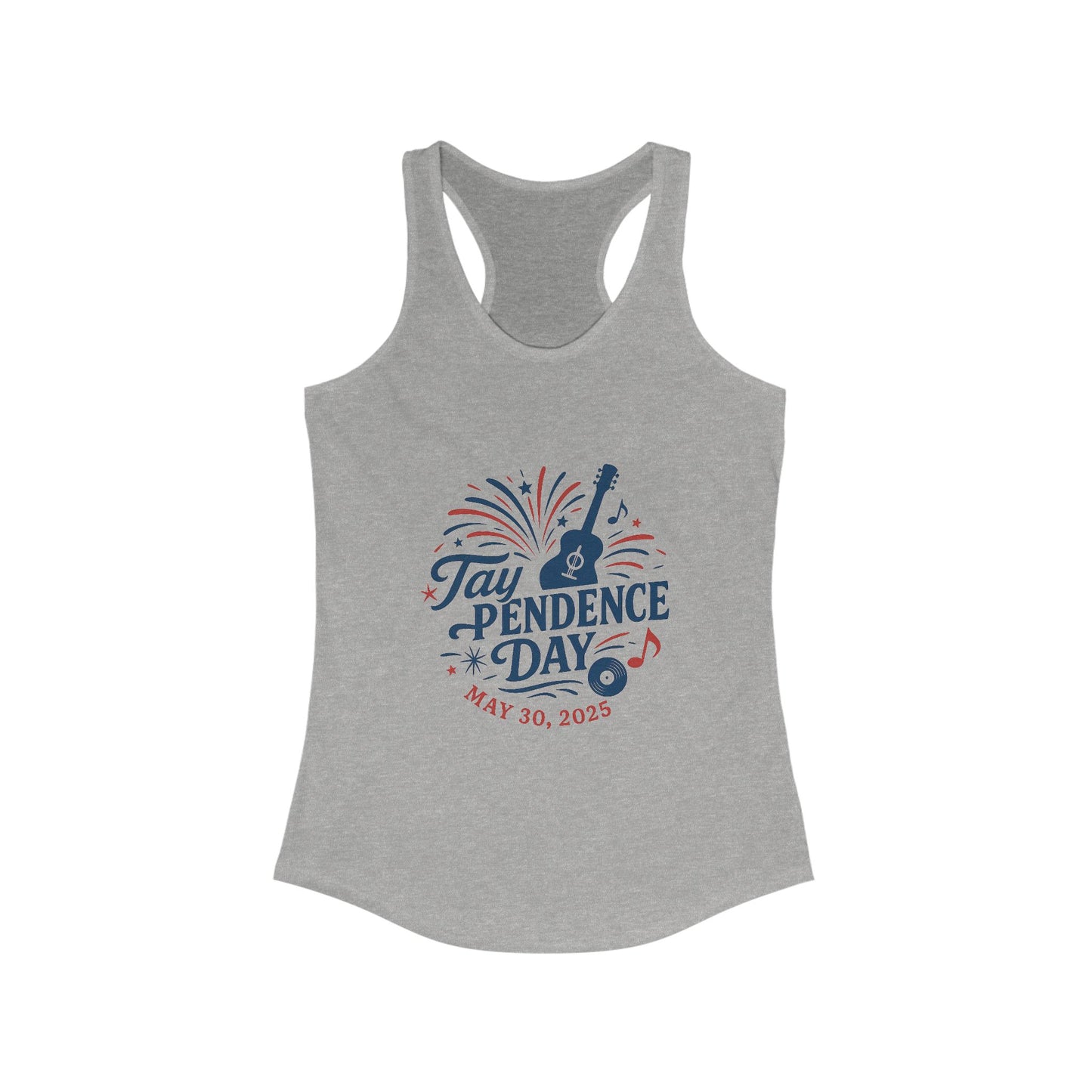 Taypendence Day Celebration Women's Racerback Tank - Swiftie Gift, Swiftie Independence Day