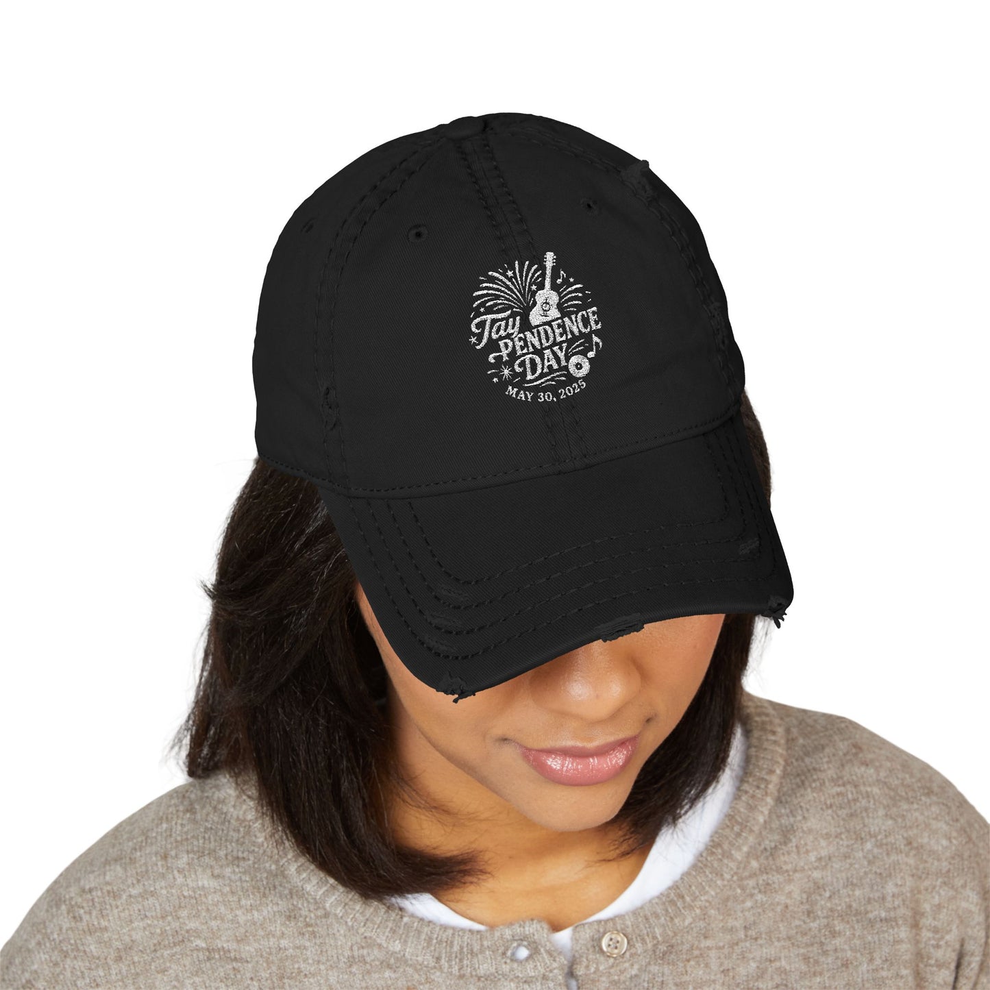Taypendence Day Celebration Distressed Dad Hat - for Swiftie Gift, Swiftie Independence Day