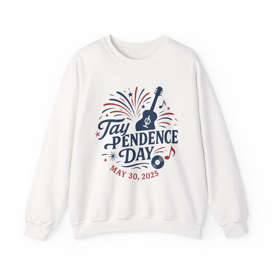 Taypendence Day Celebration Sweatshirt, Unisex Crewneck, Vintage Style, Swiftie Gift, Swiftie Independence Day