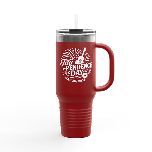Taypendence Day Celebration Insulated Travel Mug for for Swiftie Gift, Swiftie Independence Day