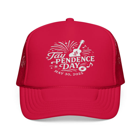 Taypendence Day Celebration Foam Trucker Hat - for Swiftie Gift, Swiftie Independence Day